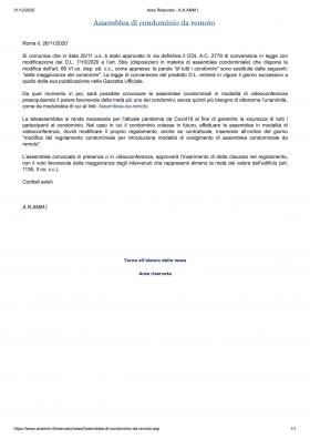  - Lestini Mario - Amministrazione Condomini  
